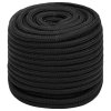 Lodní lano celočerné 16 mm 250 m polypropylen 152522