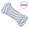 Lodní lano bílé 3 mm 250 m polypropylen 152272