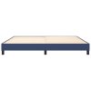Rám postele s boxspringem modrý 200 x 200 cm textil 3120546