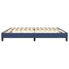Rám postele s boxspringem modrý 200 x 200 cm textil 3120546
