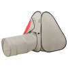 Dětský stan na hraní motiv slona s 250 míčky šedý 174x86x101 cm 3107740