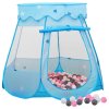 Dětský stan na hraní s 250 míčky modrý 102 x 102 x 82 cm 3107723