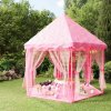 Princeznovský stan na hraní s 250 míčky růžový 133 x 140 cm 3107714