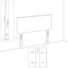 Rám postele s čelem bílý 120x200 cm umělá kůže 3125440