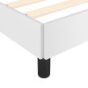Rám postele s čelem bílý 120x200 cm umělá kůže 3125440
