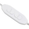 Zrcadlo s LED světly 70 x 40 cm sklo obloukové 3102977