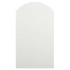 Zrcadlo s LED světly 70 x 40 cm sklo obloukové 3102977