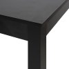 Barový stůl MDF černý 55 x 55 x 107 cm 240379