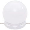 Toaletní stolek sada s LED dub sonoma kompozitní dřevo 3114117