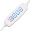 Toaletní stolek sada s LED dub sonoma kompozitní dřevo 3114117