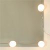 Toaletní stolek sada s LED dub sonoma kompozitní dřevo 3114117
