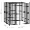 Venkovní psí kotec ocel 3,69 m² 3097956