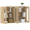 Nástěnné skříňky 2 ks dub sonoma kompozitní dřevo 3197899