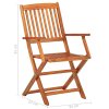 9dílný zahradní jídelní set 220x90x75 cm masivní akáciové dřevo 3086974