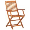9dílný zahradní jídelní set 220x90x75 cm masivní akáciové dřevo 3086974