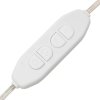Nástěnné zrcadlo bez rámu s LED osvětlením kulaté sklo 3078646
