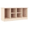 Lavice s botníkem ALTA 100 x 35 x 45 cm masivní borové dřevo 353931