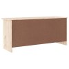 Lavice s botníkem ALTA 100 x 35 x 45 cm masivní borové dřevo 353931