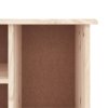 Lavice s botníkem ALTA 100 x 35 x 45 cm masivní borové dřevo 353931