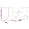 Lavice s botníkem ALTA 100 x 35 x 45 cm masivní borové dřevo 353931