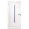 Vchodové dveře bílé 98 x 200 cm PVC 3157075