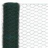 Pletivo ke kurníku ocel PVC vrstva 25 x 1,5 m zelené 143270