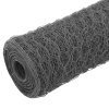 Pletivo ke kurníku ocel PVC vrstva 25 x 0,75 m šedé 143279