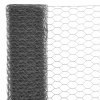 Pletivo ke kurníku ocel PVC vrstva 25 x 0,75 m šedé 143279