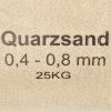 Filtrační písek 25 kg 0,4–0,8 mm 93201