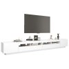 TV skříňka s LED osvětlením bílá 300 x 35 x 40 cm 3081924
