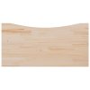 Deska psacího stolu 110 x 55 x 2,5 cm masivní borové dřevo 824435