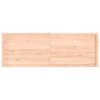 Stolní deska 180x60x(2-4)cm neošetřený masivní dřevo živá hrana 363912