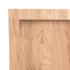 Stolní deska světle hnědá 100x40x(2-4)cm ošetřený masivní dub 3156363