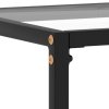 Konzolový stolek průhledný 100 x 35 x 75 cm tvrzené sklo 322811
