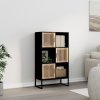 Highboard černý 70 x 35 x 125 cm kompozitní dřevo 352137