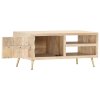 Konferenční stolek 90 x 45 x 40 cm masivní mangovníkové dřevo 286523