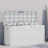 Zahradní úložný box 280 l světle šedý 45686