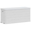 Zahradní úložný box 280 l světle šedý 45686