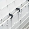 Zahradní úložný box 280 l světle šedý 45686