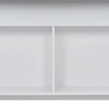 Barový stůl se 2 stolními deskami bílý 130 x 40 x 120 cm 280217