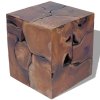 Stolička masivní teak 243472