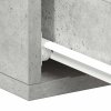 Plovoucí noční stolky 2 ks betonově šedé 40x30x15 cm kompozit 800315