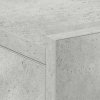Plovoucí noční stolky 2 ks betonově šedé 40x30x15 cm kompozit 800315