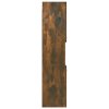 Koupelnová skříňka kouřový dub 30x30x130 cm kompozitní dřevo 815639