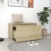 Lavice do předsíně 80 x 40 x 45 cm dub sonoma kompozitní dřevo 808669