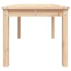 Zahradní stůl 82,5 x 50,5 x 45 cm masivní borové dřevo 824113