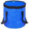 Skládací kbelíky 2 ks modré 20 l PVC 364310