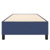 Rám postele s boxspringem modrá 90x190 cm textil 3120828