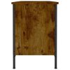 Botník kouřový dub 100 x 35 x 50 cm kompozitní dřevo 831840