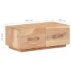 Konferenční stolek 90 x 50 x 35 cm masivní recyklované dřevo 287890